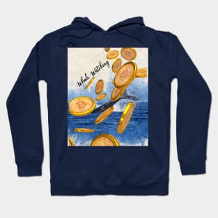 whale Watching Bitcoin Hoodie